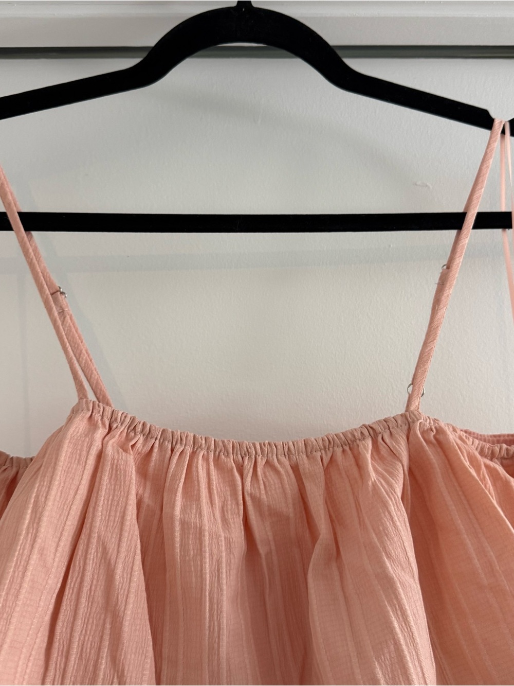 Lovelo Tiered Pastel Tank Babydoll Maxi Dress Small Preppy Bright Wedding Guest - Picture 3 of 12